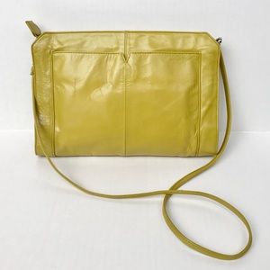 HOBO International Green leather crossbody